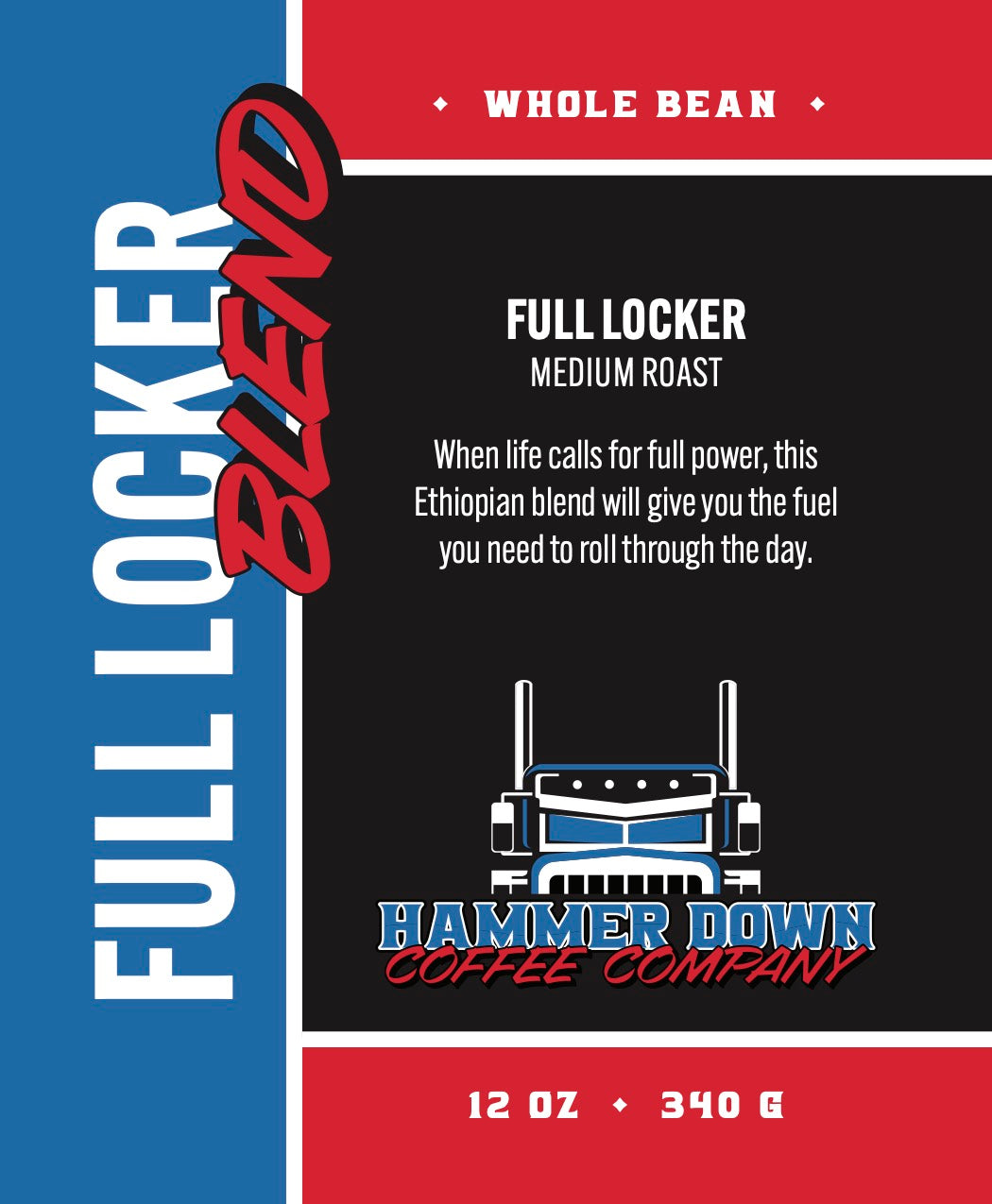 Hammer Down Coffee - Full Locker Blend