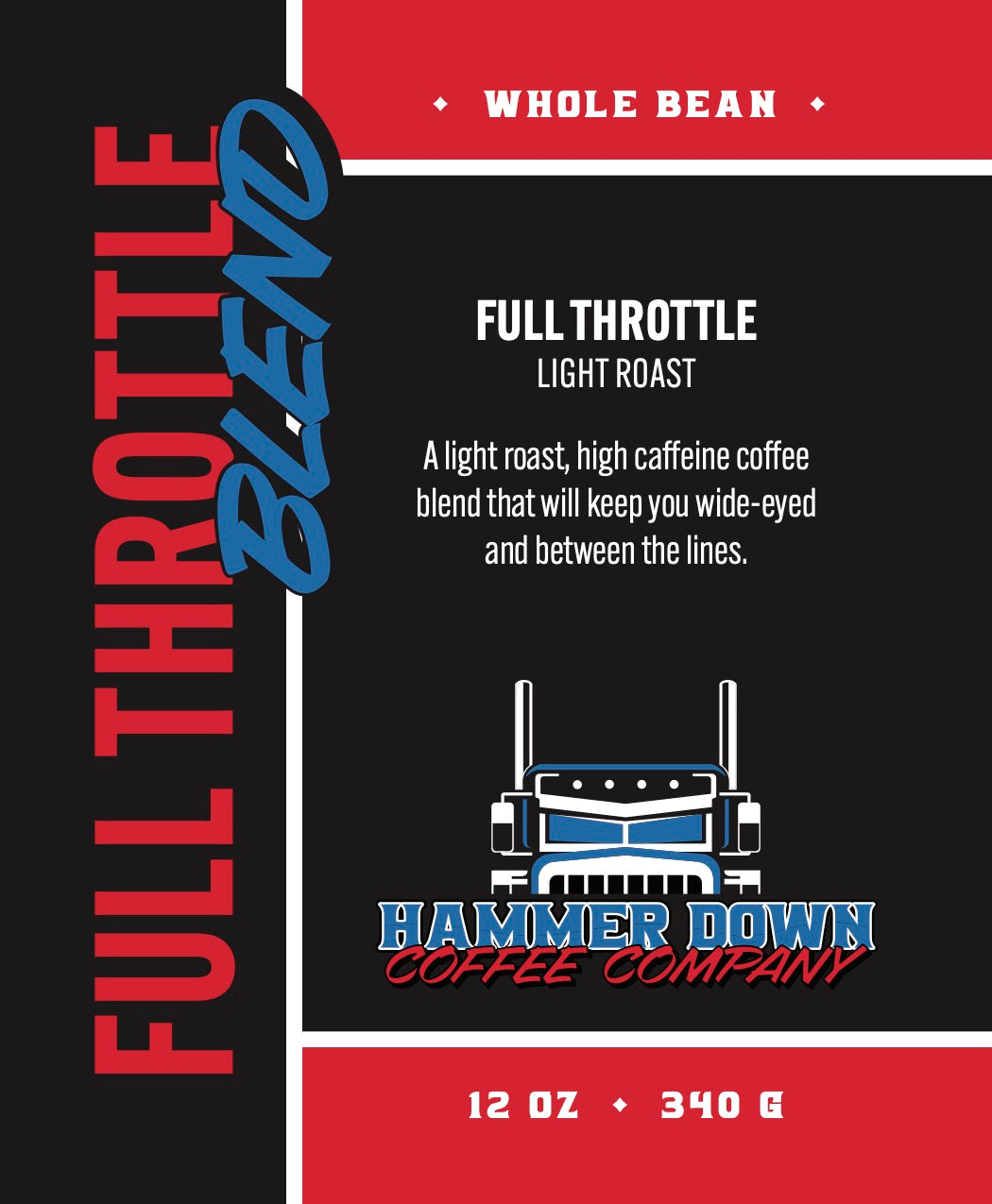 Hammer Down Coffee - Full Throttle Blend
