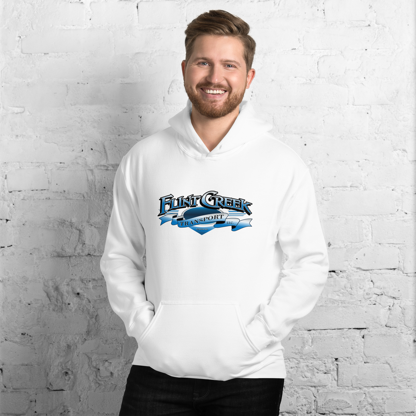 Port & Company Core Fleece Pullover Hooded Sweatshirt – WHITE