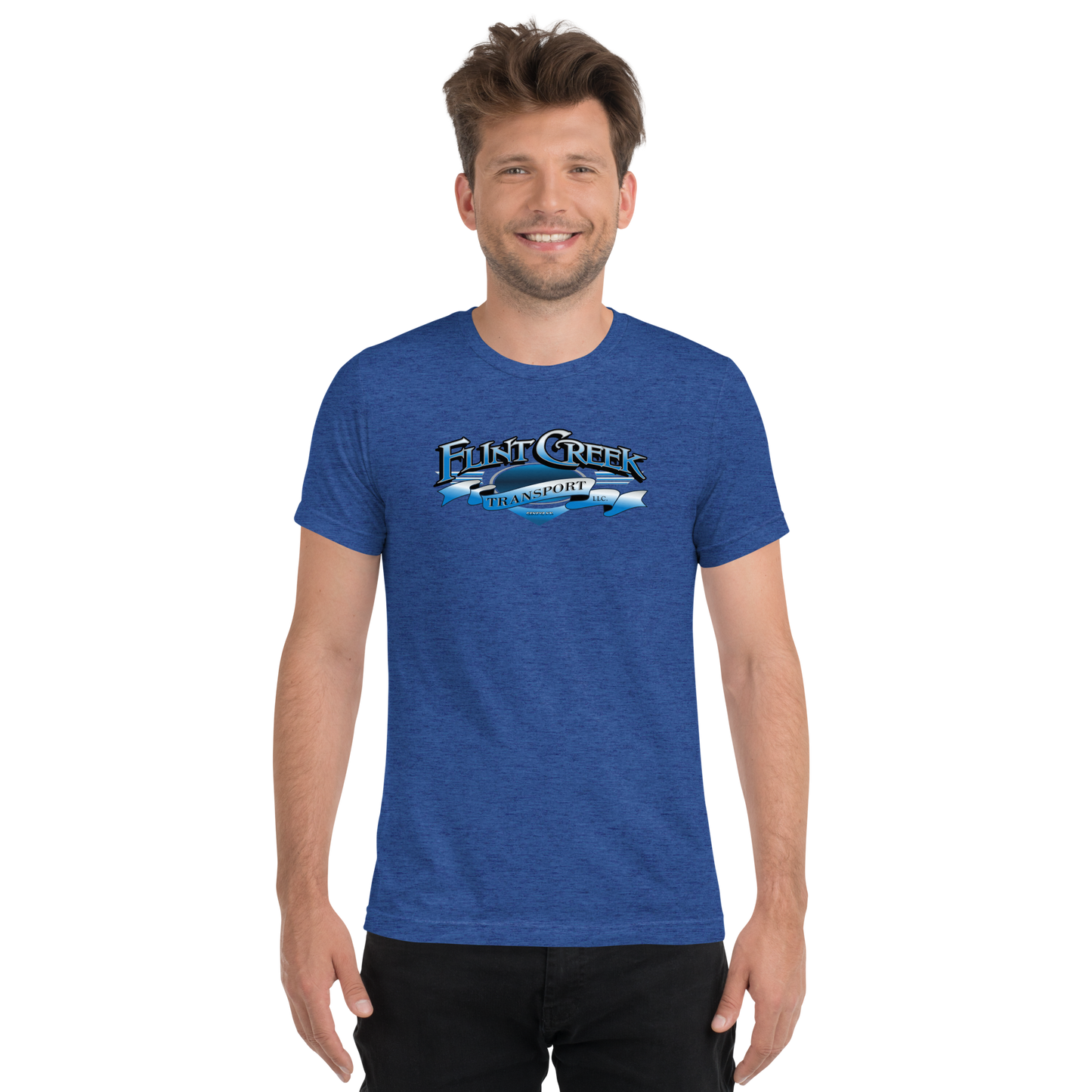 District Perfect Tri T-Shirt - ROYAL FROST