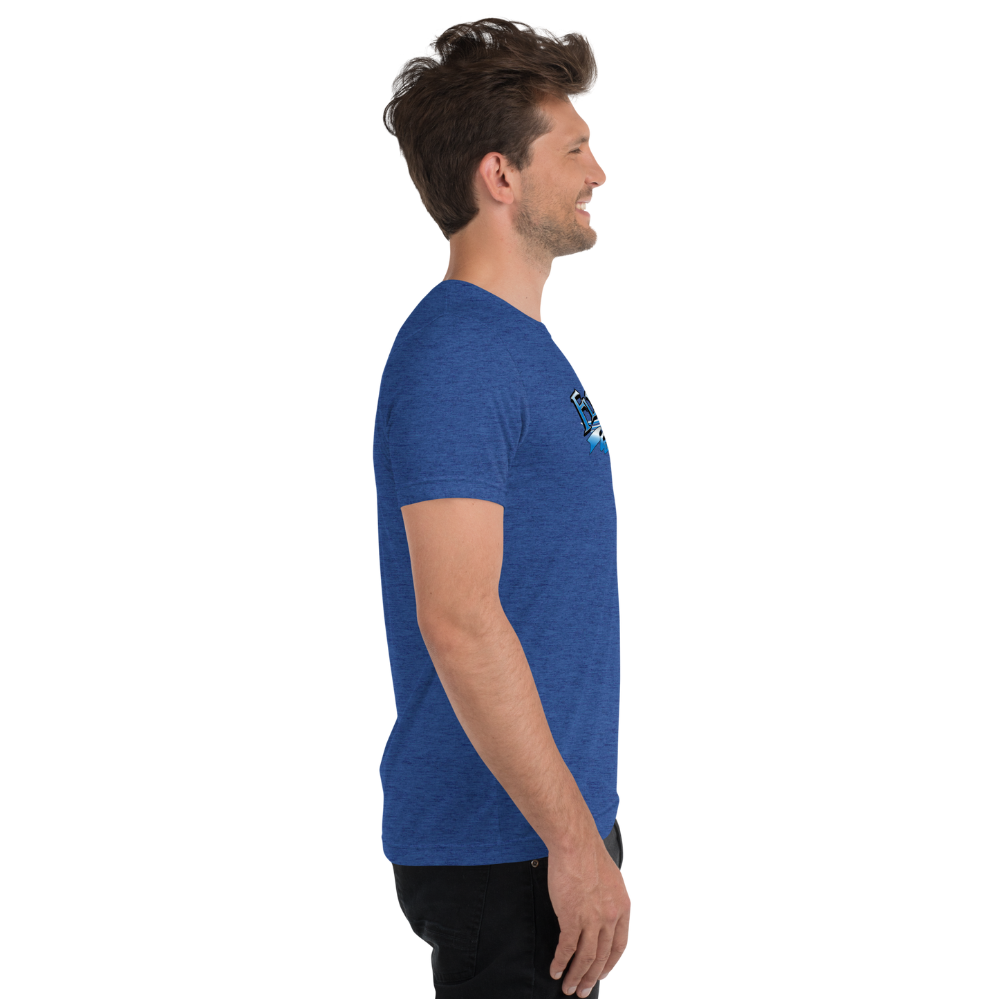 District Perfect Tri T-Shirt - ROYAL FROST