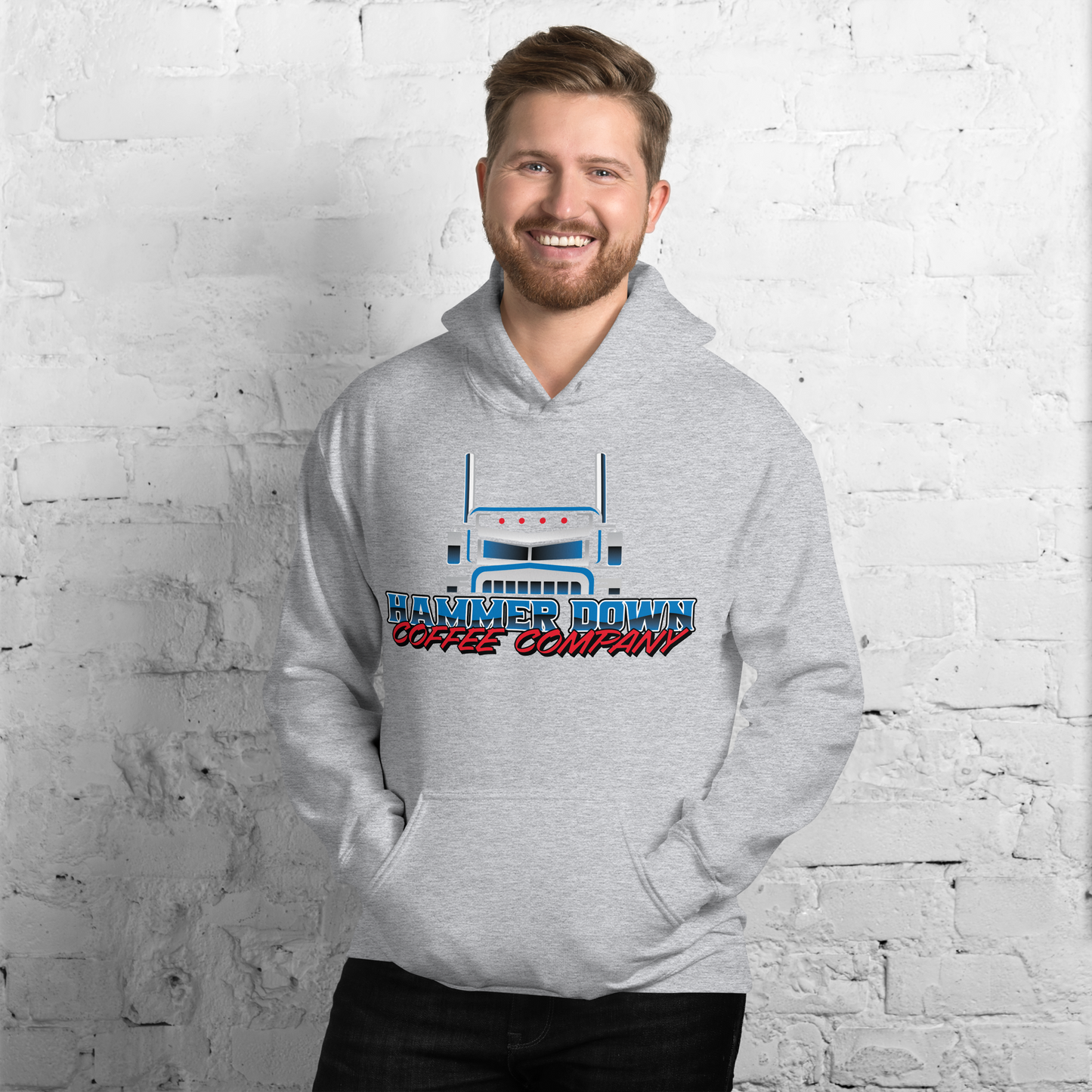 Port & Company Core Fleece Pullover Hooded Sweatshirt - Hammer Down Coffee Company