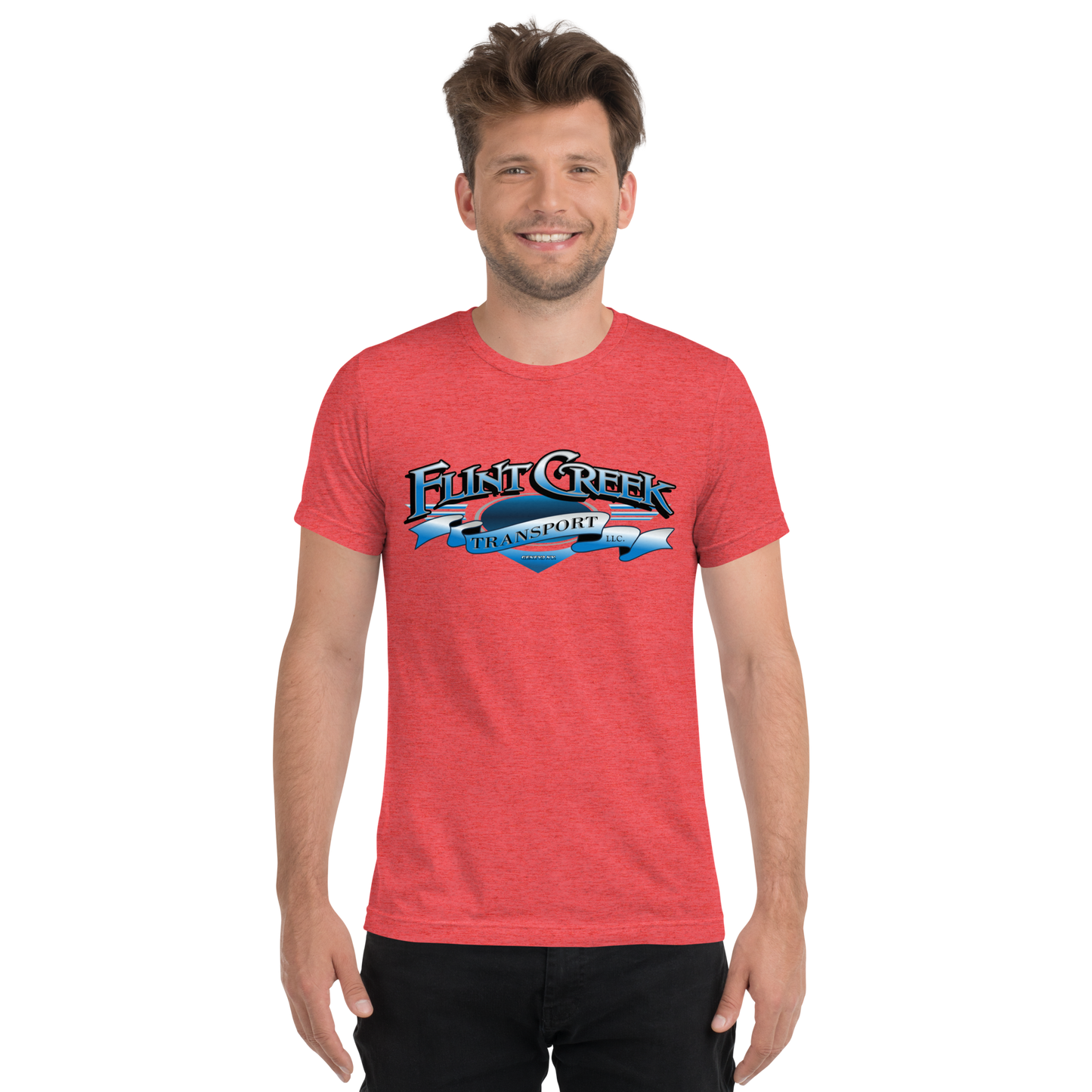 District Perfect Tri T-Shirt - RED FROST